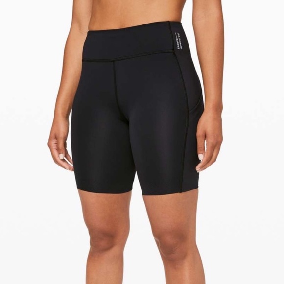 lululemon athletica Pants - Lululemon X Barrys Stronger as One High-Rise 8" Biker Shorts Size 2